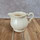 Antique milk jug Sarreguemines – Cream earthenware
