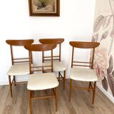 Set of 4 chairs, 1960s