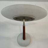 Paire d’appliques en teck, verre sablé et opaline par Matteo Thun pour Flos