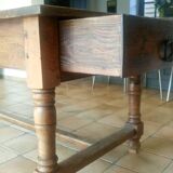 Table de ferme en chêne
