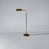 Mid Century Brass and Steel Classical Floorlamp, 1960s f