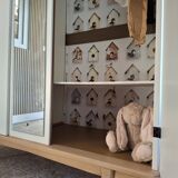 Armoire vintage années 60 relookée