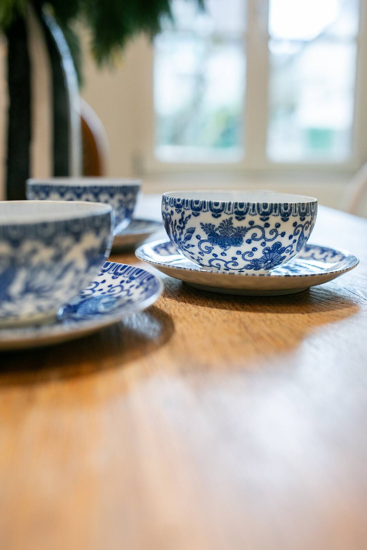 Le lot de 6 tasses japonaises