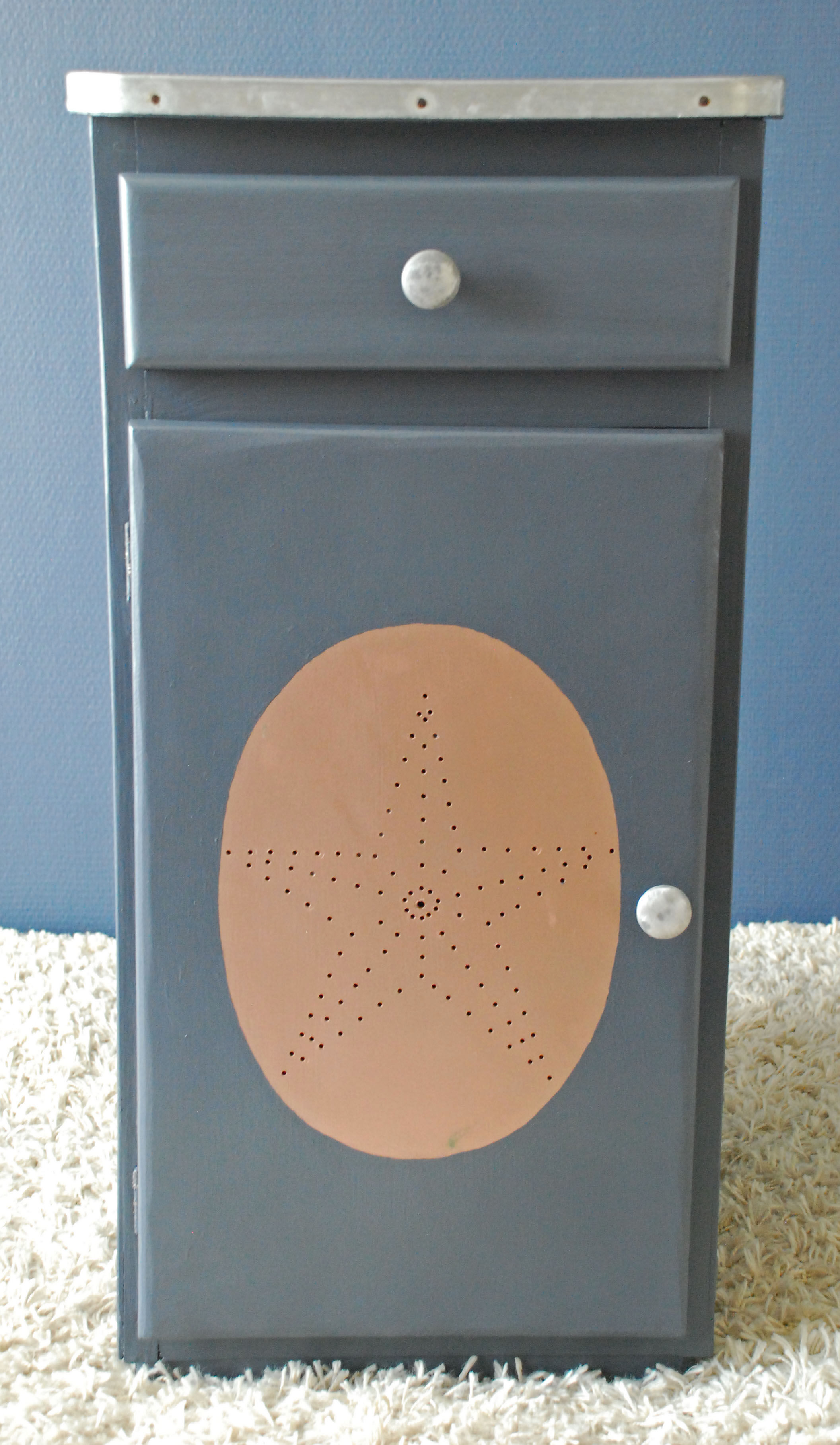 Former storage cabinet