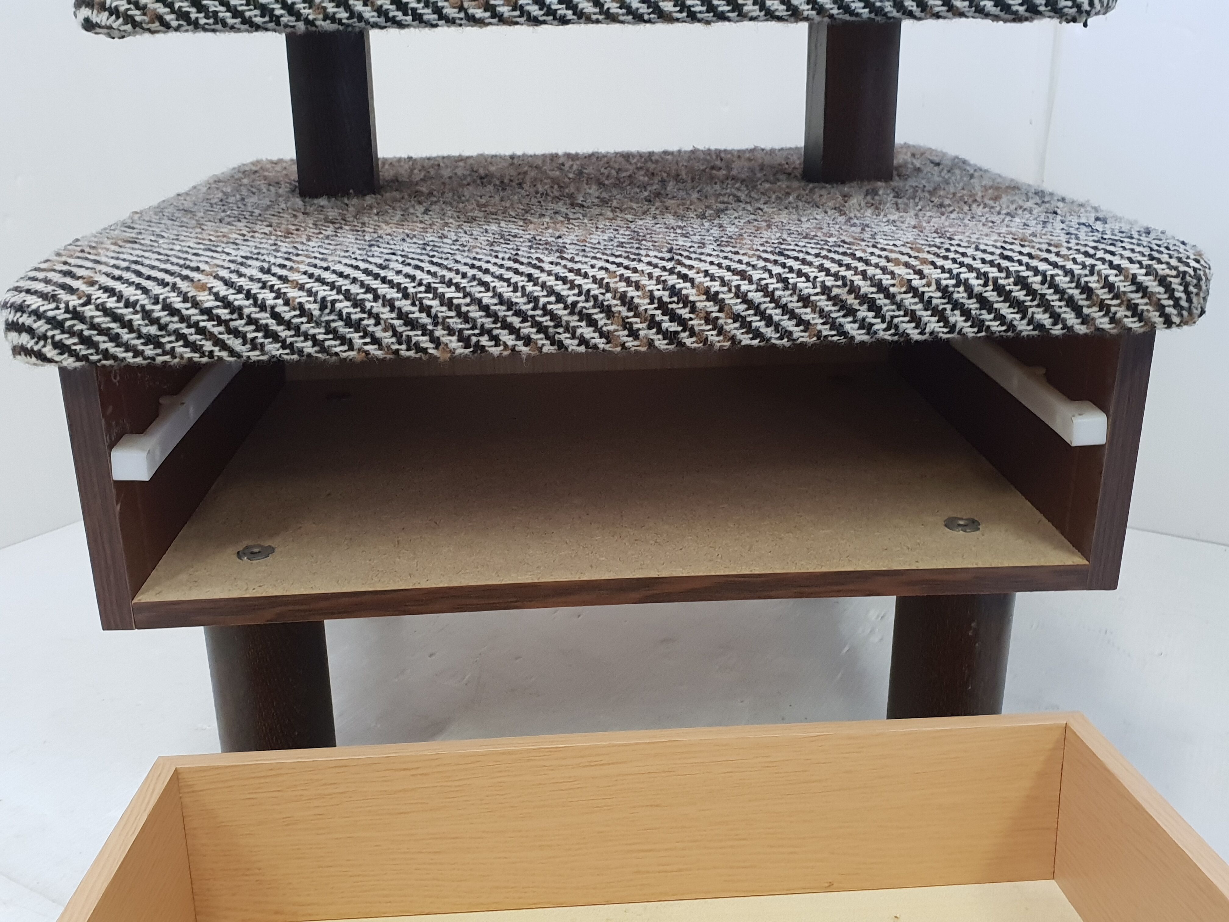 Pair of vintage 1960s bedside tables
