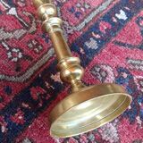 Bronze candlestick or torch holder from the Louis XIV period, France, 17th century.