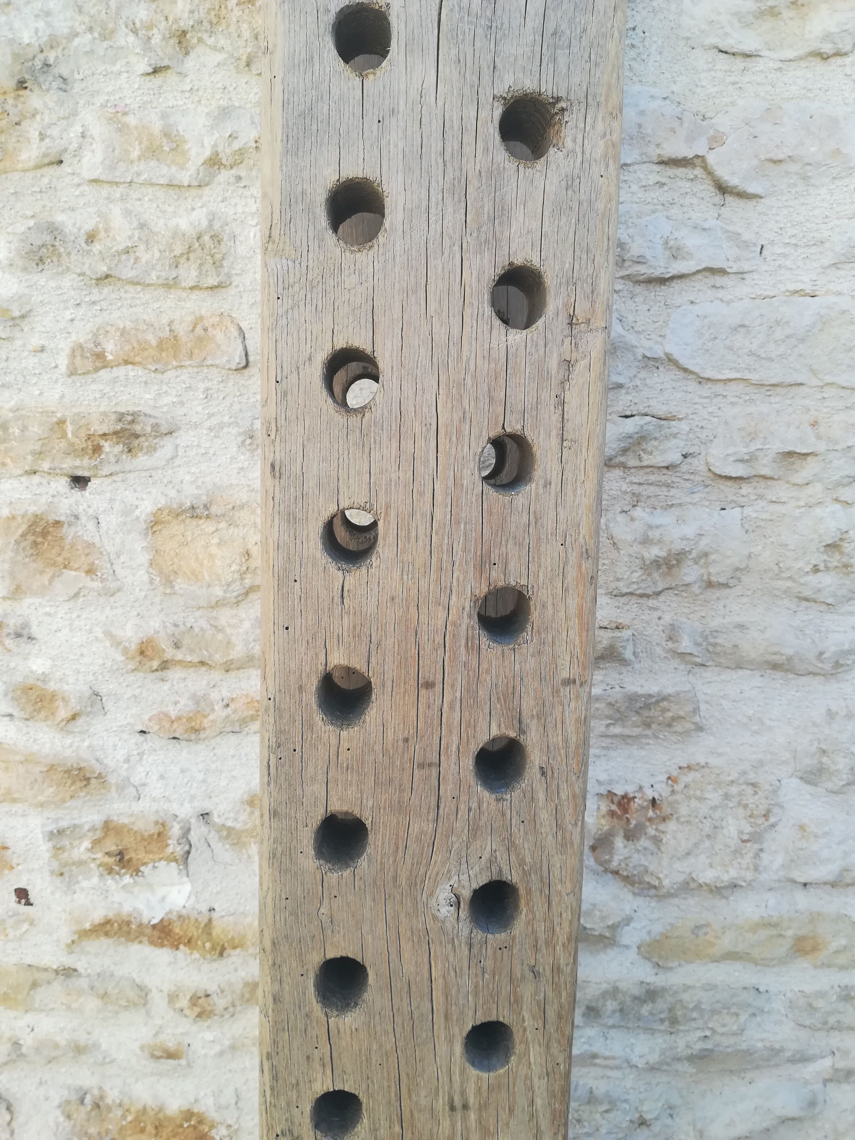 Wooden column