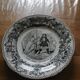Set of eight talking plates