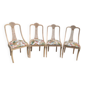 4 chaises vintage en