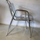 Enbsemble 3 chaises bistrot en aluminium