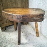 Brutalist tripod stool