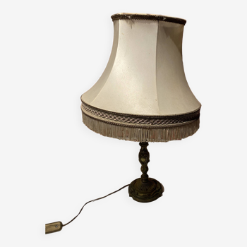 Brass table lamp