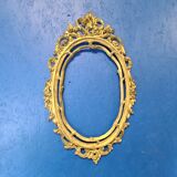 Golden cast iron frame