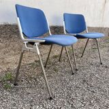 Série de 40 chaises de G. Piretti pour Castelli Anonima Castelli, Italie, années 1970