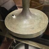 Art deco table lamp, jean perzel (73cm) no. 516 bronze opaline glass 1936