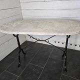 Marble top bistro table