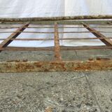 Wrought iron folding bed