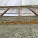 Wrought iron folding bed