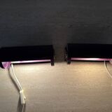 Vintage IKEA LOD V413 purple metal wall lamp bedside lamp wall lamp 1980s S