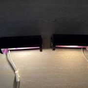 Vintage IKEA LOD V413 purple metal wall lamp bedside lamp wall lamp 1980s S