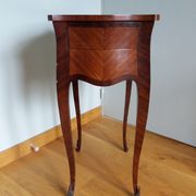 Nightstand with writing desk in Louis XV style.