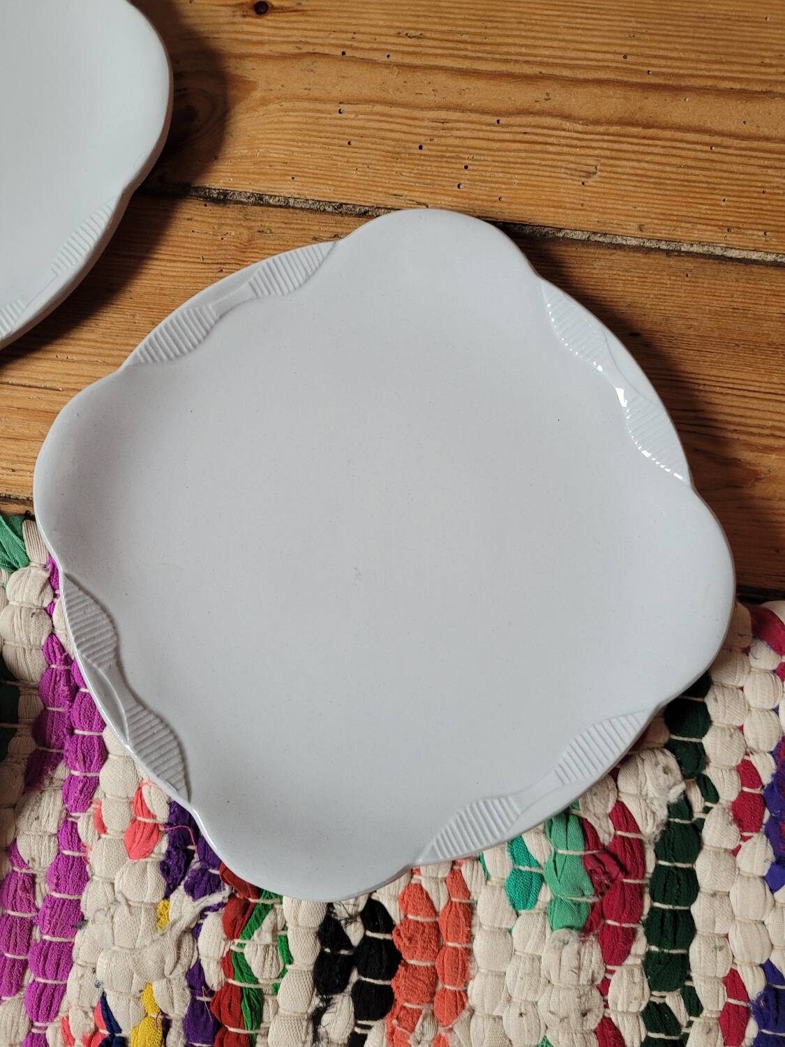 Lot de 3 assiettes à dessert MDL Hamage