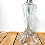 Complete vintage glass lamp stand