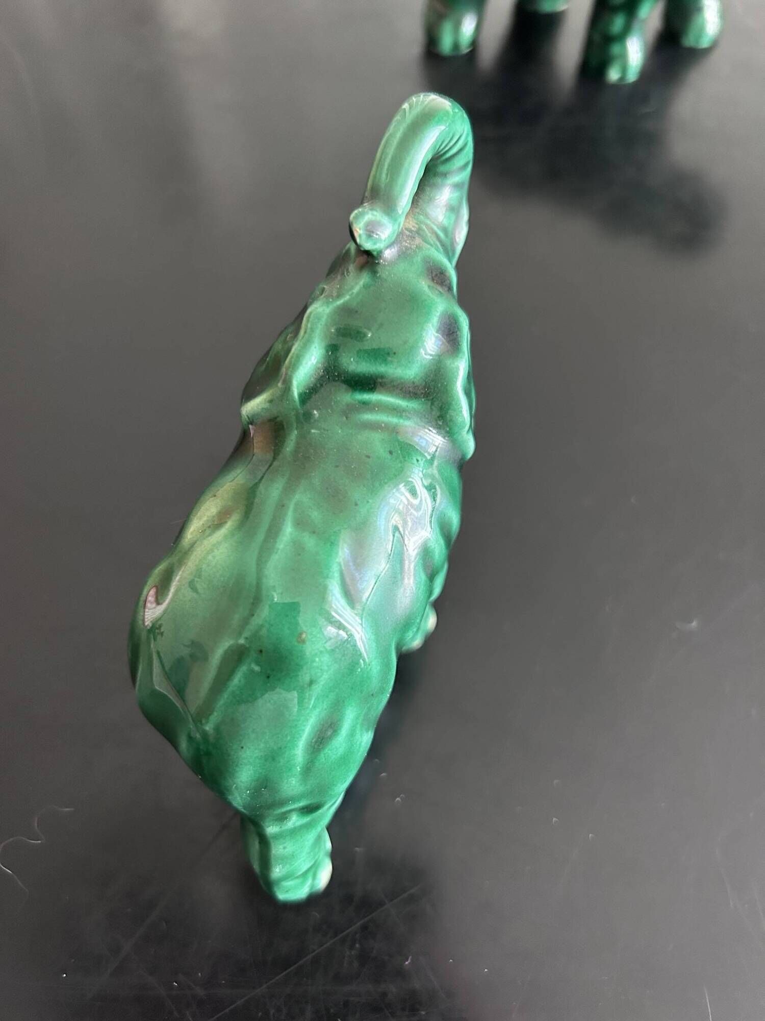 ceramic elephants from the 1950s
