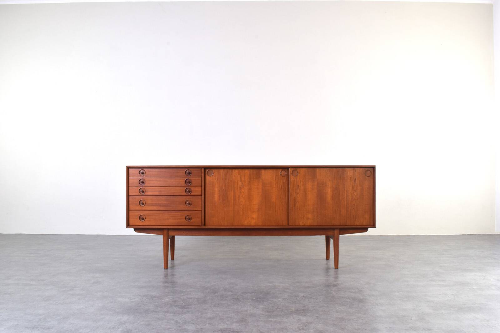 Mid-Century Norwegian Teak Sideboard from Bruksbo, 1960s.