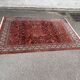Burgundy wool Persian rug Saint Maclou 170x240cm