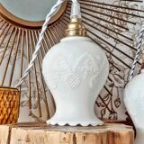 White opaline lamp