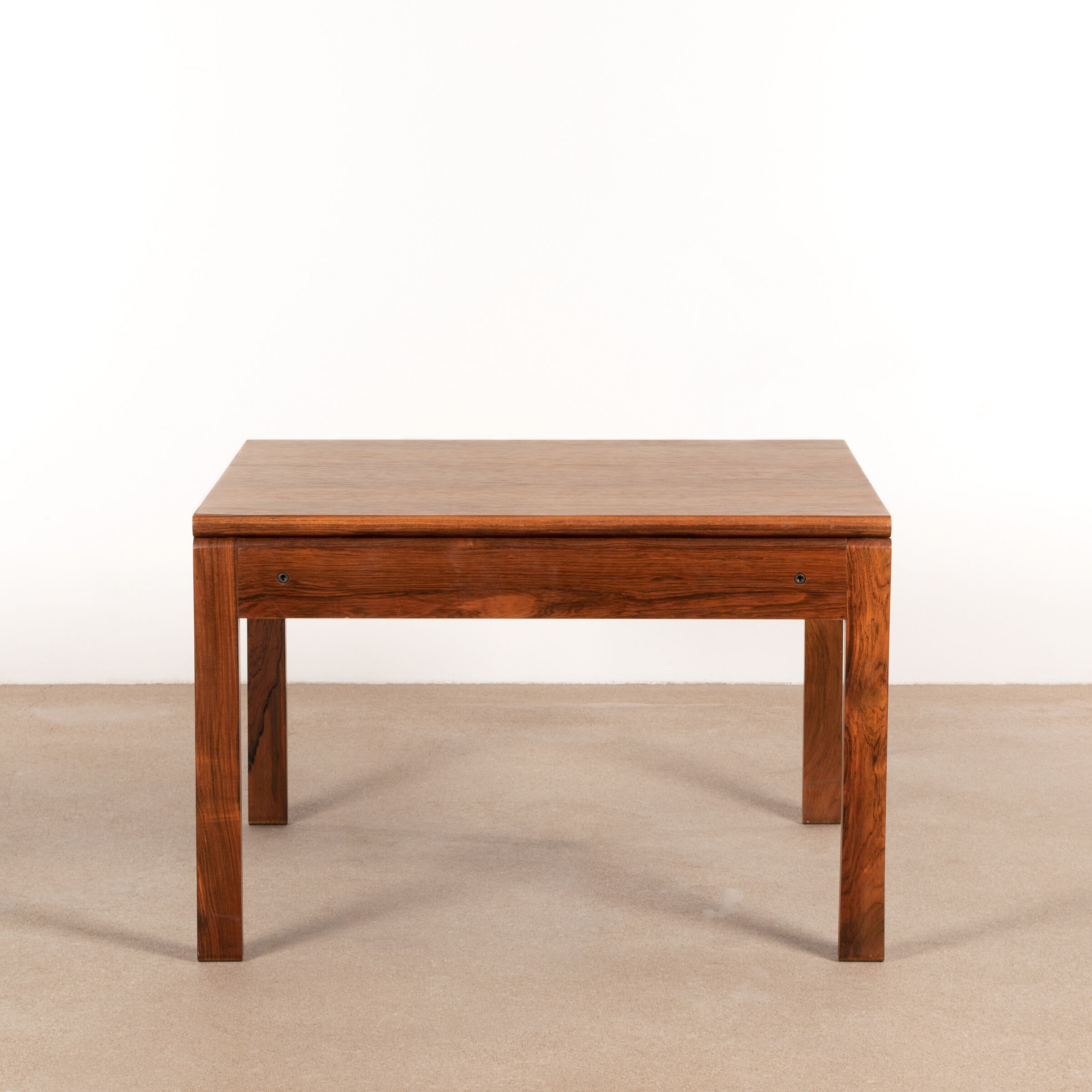 Tobia Scarpa coffee table in wood for Haimi Finland, 1975