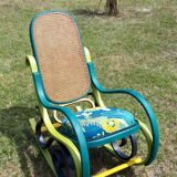 Rocking-chair customisé