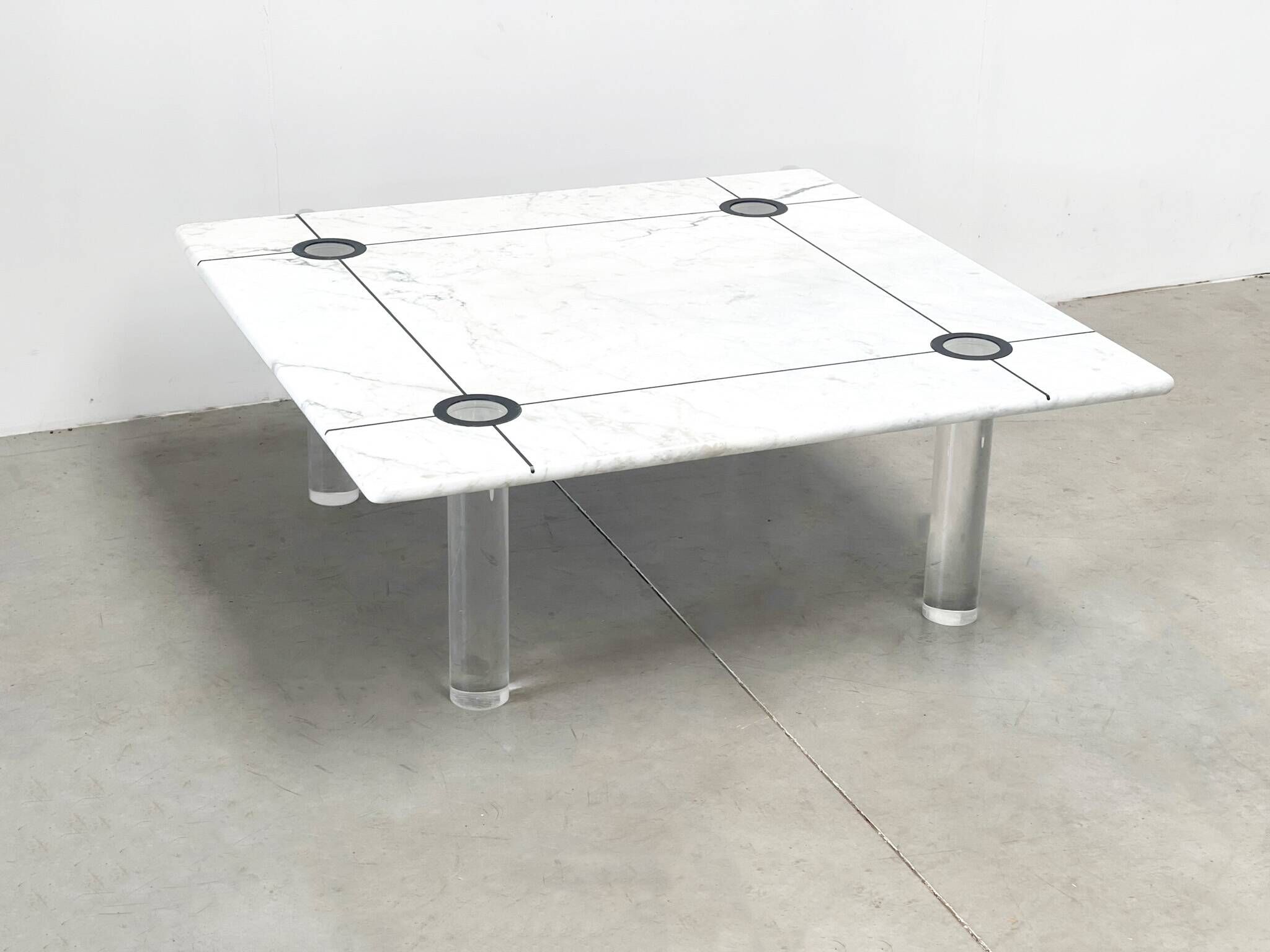 Marble coffee table