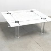 Marble coffee table