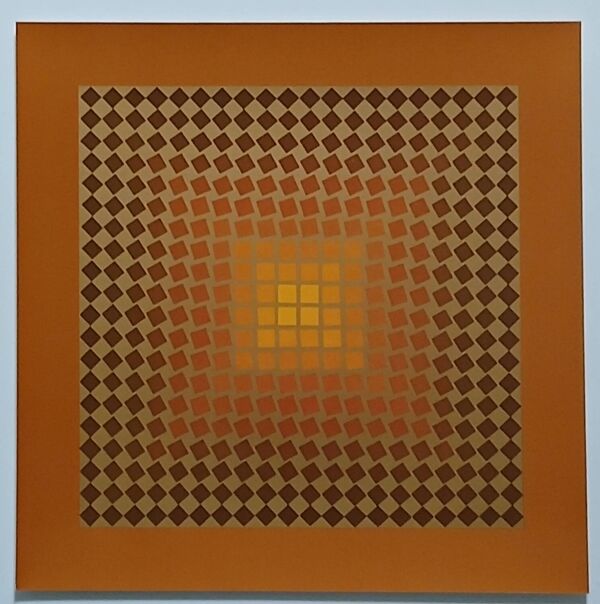 ​rare portfolio complet victor vasarely - ''cta 102'' - édition luxe ar