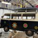 Voiture de camping vintage en miniature