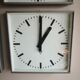 Industrial wall clock, Czechoslovakia station Pragotron 60