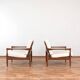 Mid-Century Oak Kolding Armchairs by Erik Wørts for IKEA, 1960s, Set of 2