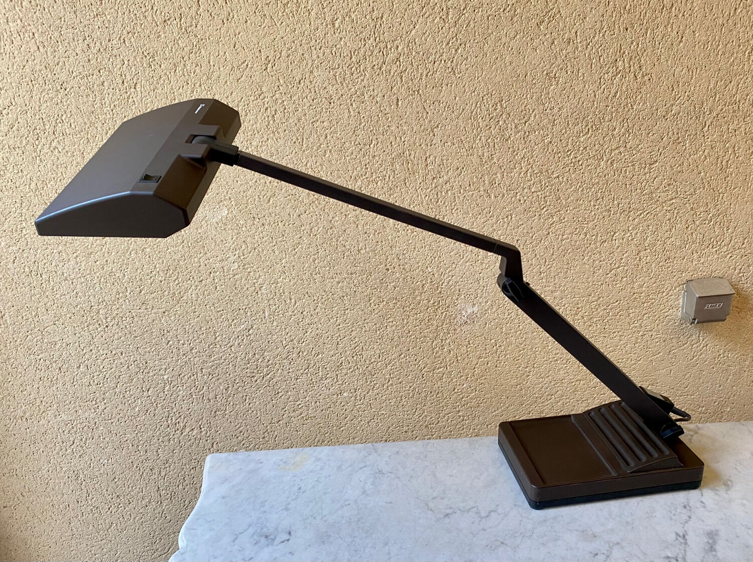 Neon desk lamp Waldmann TL 111 vintage 80s