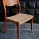 4 Niels Otto Møller model 71 chairs, Denmark 1950