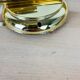 Pair of brass wall lamps Hollywood Regency Je Fassung
