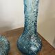 Paire petits vases bleu turquoise années 20/30