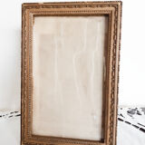Gilded wooden photo frame