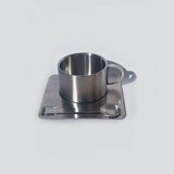 Brushed Stainless Steel Mug