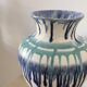 Large ancient sculptural vase in ceramic