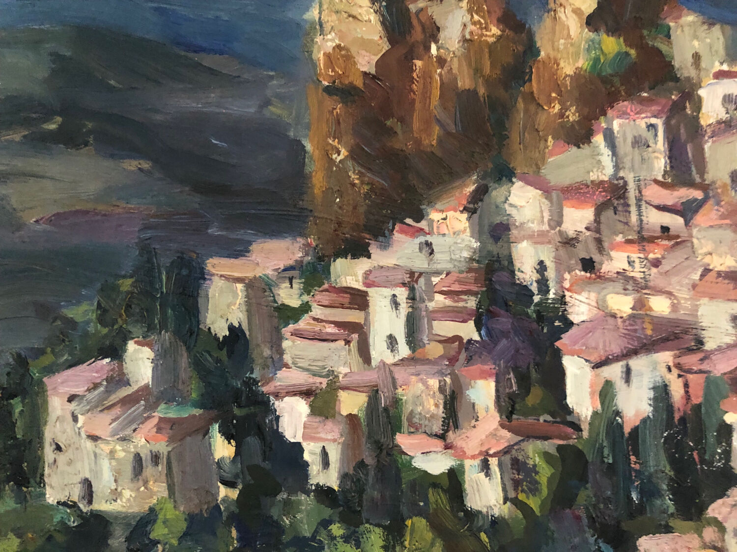 Old painting oil painting