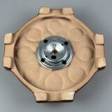 1960s/1970s Ceramic Wall Sconce, Mid-Century Space Age Design