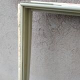 Old window mounted as a fenestron