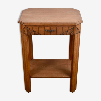 Art Deco oak table